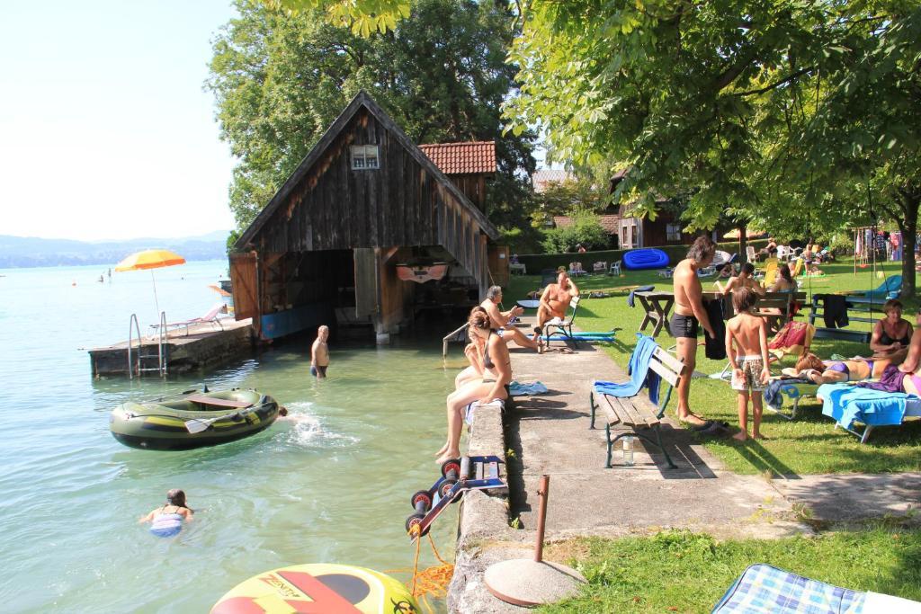 Ferienwohnungen Huber Weyregg Bagian luar foto